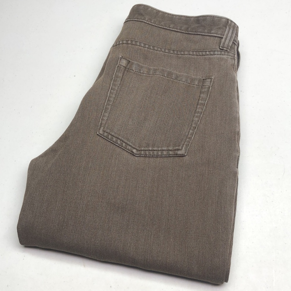 MENS KENNETH COLE REACTION BROWN STRAIGHT LEG JEANS 32x30 ⭐️